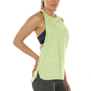 NWOT! Women’s lime green workout Muscle tank Medium